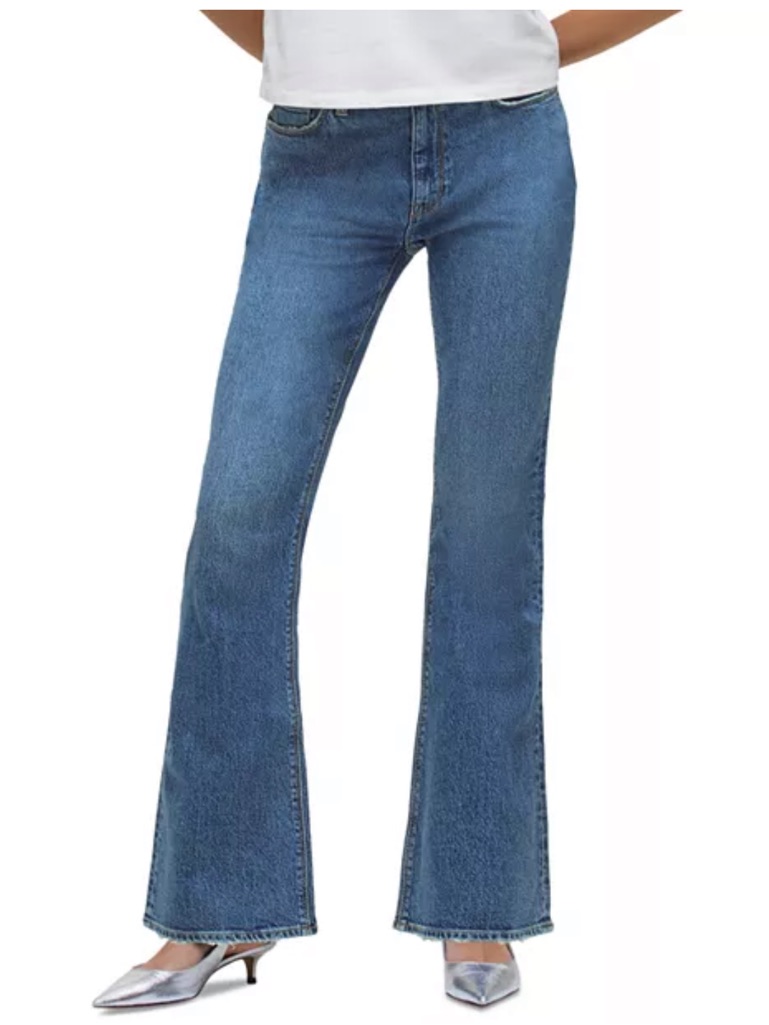 Hudson Barbara High-Rise Bootcut Crop Jeans - Scenic